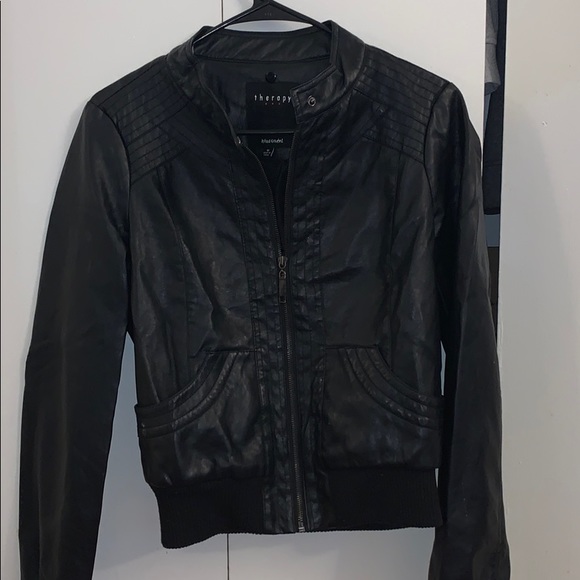 Faux leather jacket - Picture 2 of 2